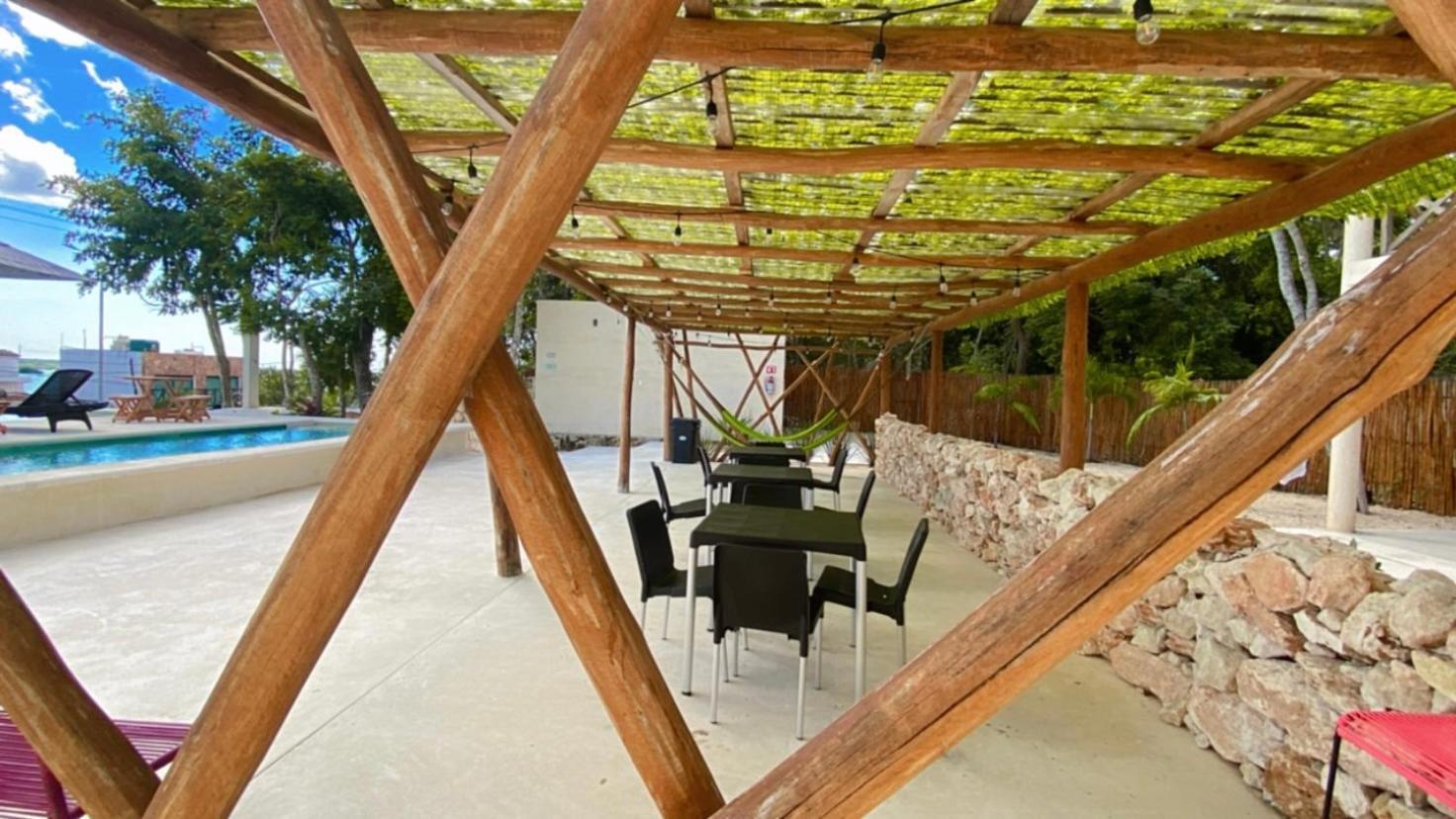 Hotel & Eco Cabanas Azul Maria Bacalar Ngoại thất bức ảnh