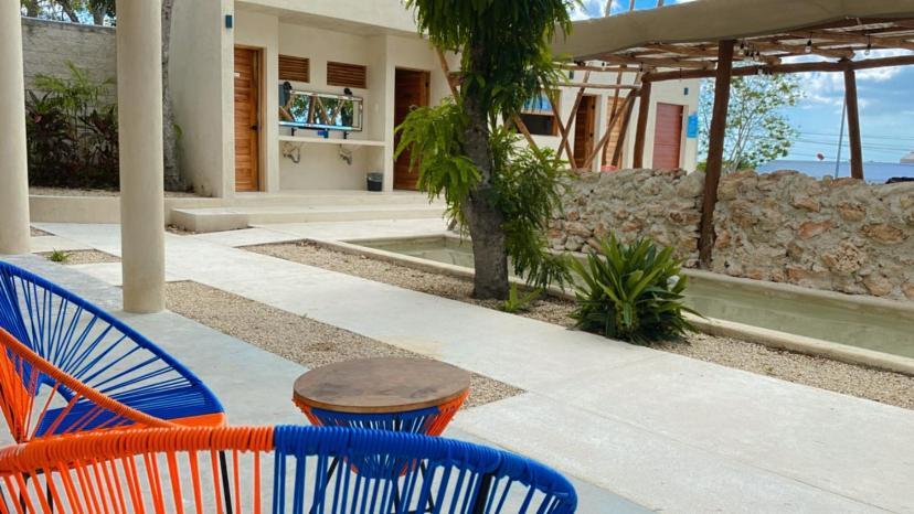 Hotel & Eco Cabanas Azul Maria Bacalar Ngoại thất bức ảnh
