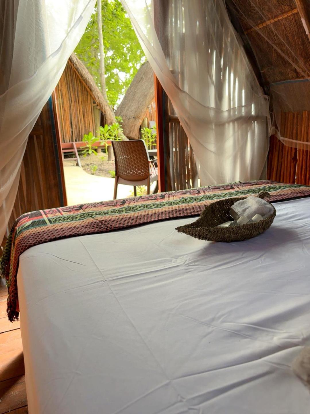 Hotel & Eco Cabanas Azul Maria Bacalar Ngoại thất bức ảnh