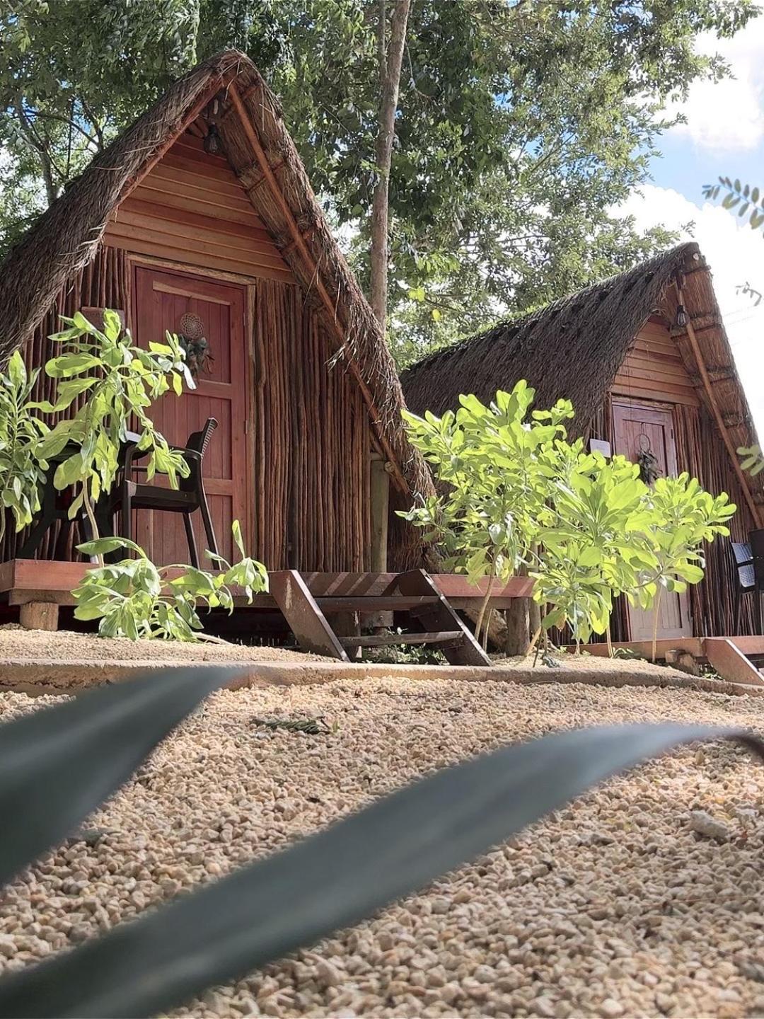 Hotel & Eco Cabanas Azul Maria Bacalar Ngoại thất bức ảnh