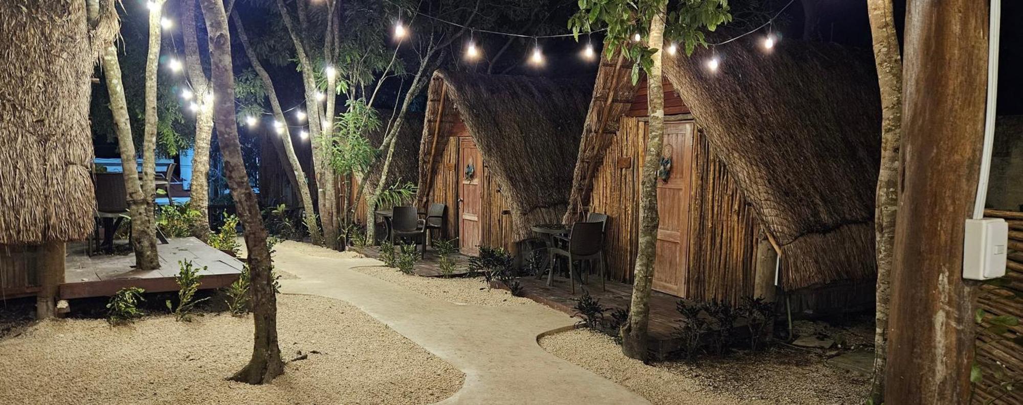 Hotel & Eco Cabanas Azul Maria Bacalar Ngoại thất bức ảnh