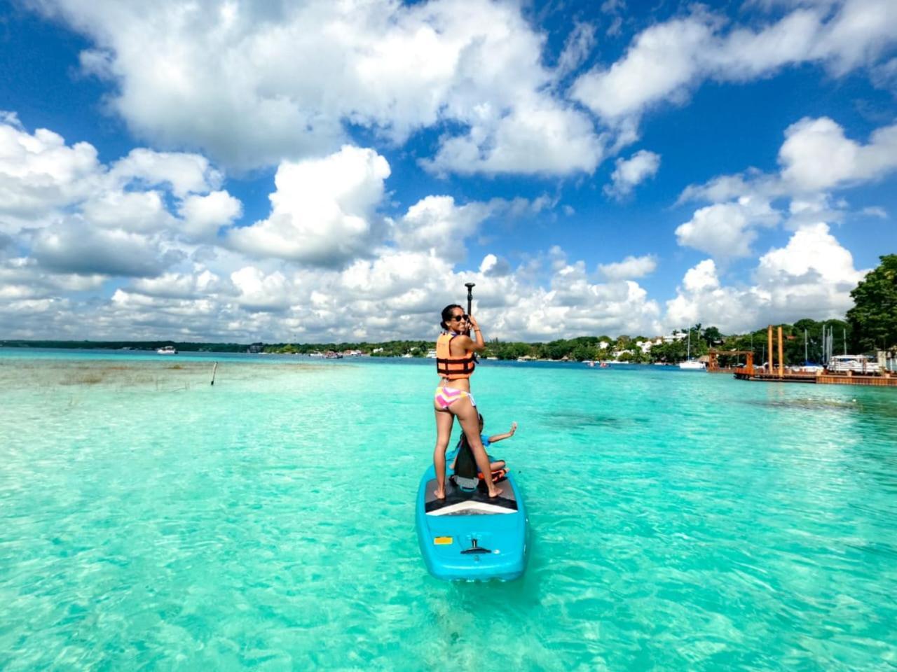 Hotel & Eco Cabanas Azul Maria Bacalar Ngoại thất bức ảnh